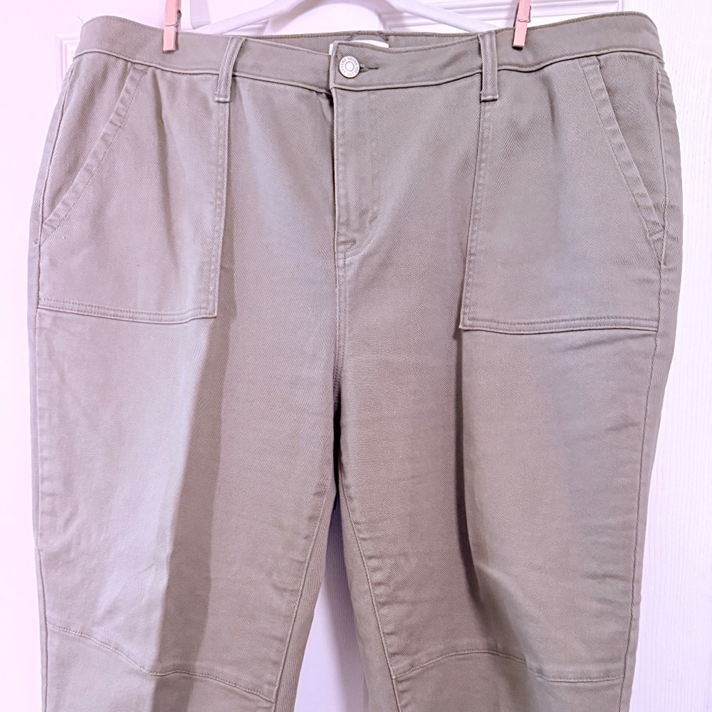 Sonoma pants, Light Mossy Green